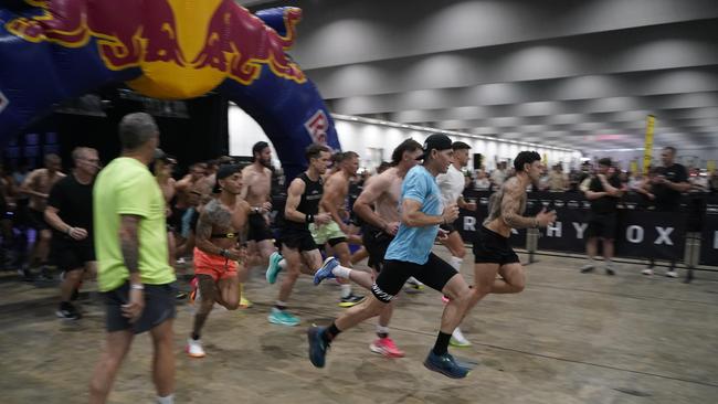 10000 athletes put their fitness to the test in a massive Hyrox competition this weekend (14-15 Dec) at Melbourne Exhibition and Convention Centre. Picture Valeriu Campan