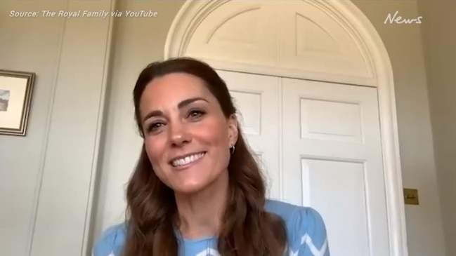 Kate surprises new parents