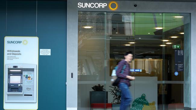 An analyst says more conservative dividends are now expected from Suncorp in the short term Picture: Liam Kidston.