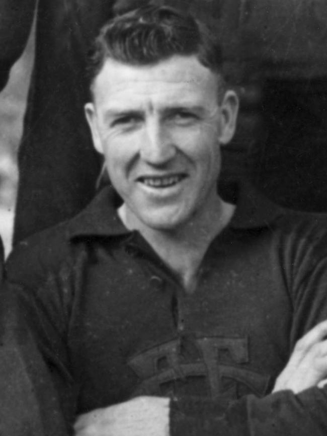 Clen Denning, Fitzroy premiership player in 1944. Picture: HWT