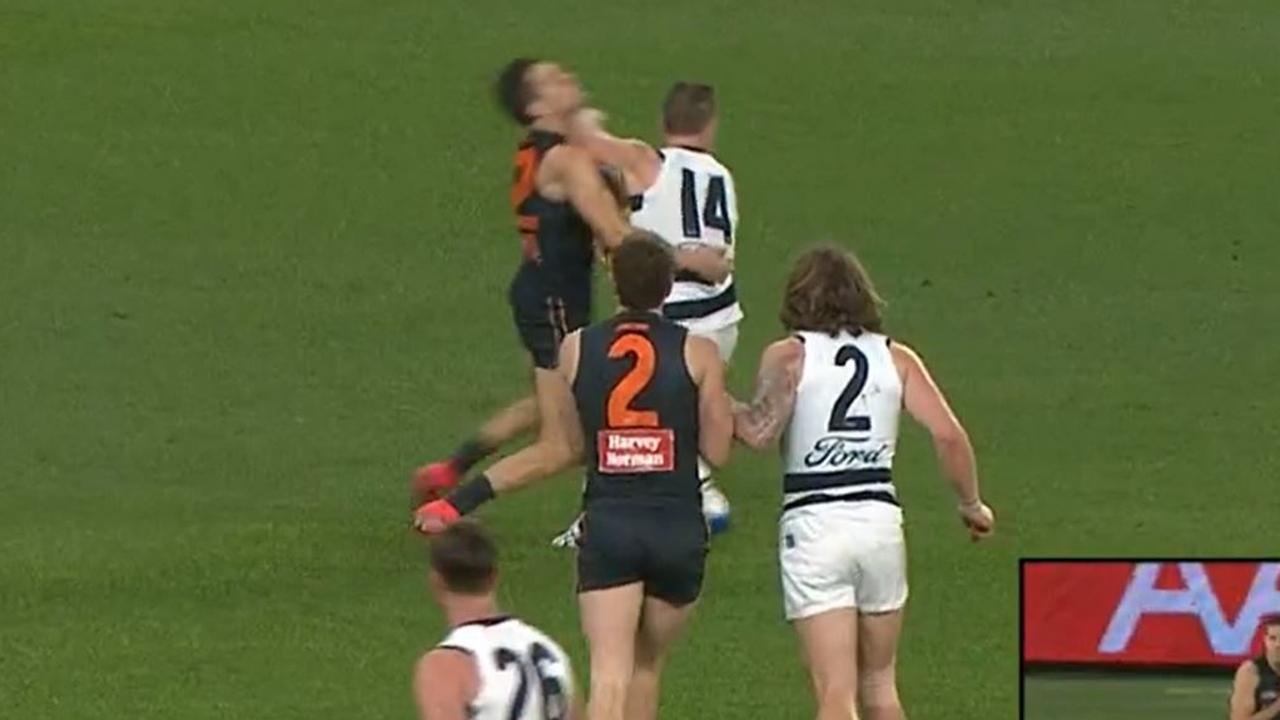 Joel Selwood has not been sanctioned for this incident.