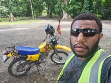 McBride Matai, 23, has told of the destruction of his village Tuliparo.