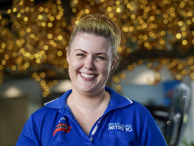 Porters Mitre 10's Charlie's Cafe manager Maria O'Reilly. Picture: Heidi Petith