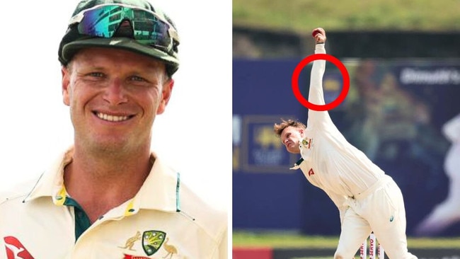 Matt Kuhnemann's bowling action has been cleared by the ICC. Image: Getty