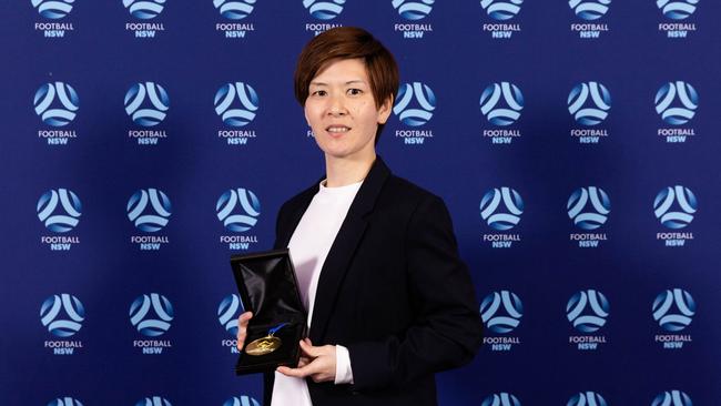 Miku Sunaga of Macarthur Rams was named Player of the Year for the NPL Women NSW. Picture: Football NSW