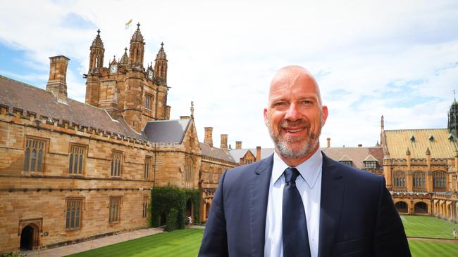 University of Sydney vice-chancellor Michael Spence has a salary package of $1.4 million. Picture: Renee Nowytarger