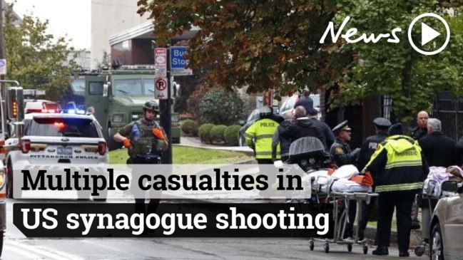 Multiple casualties in Pittsburgh synagogue shooting