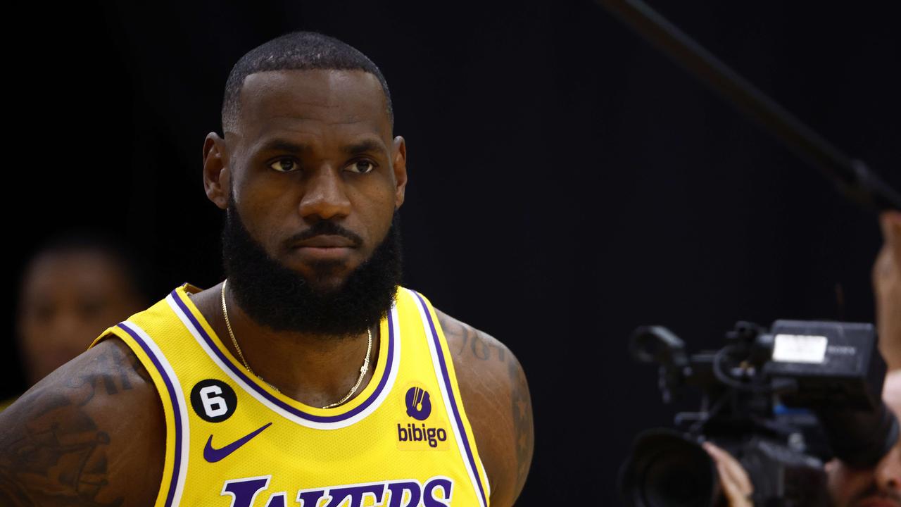 LeBron James is aiming to stay healthy.  Ronald Martinez/Getty Images/AFP