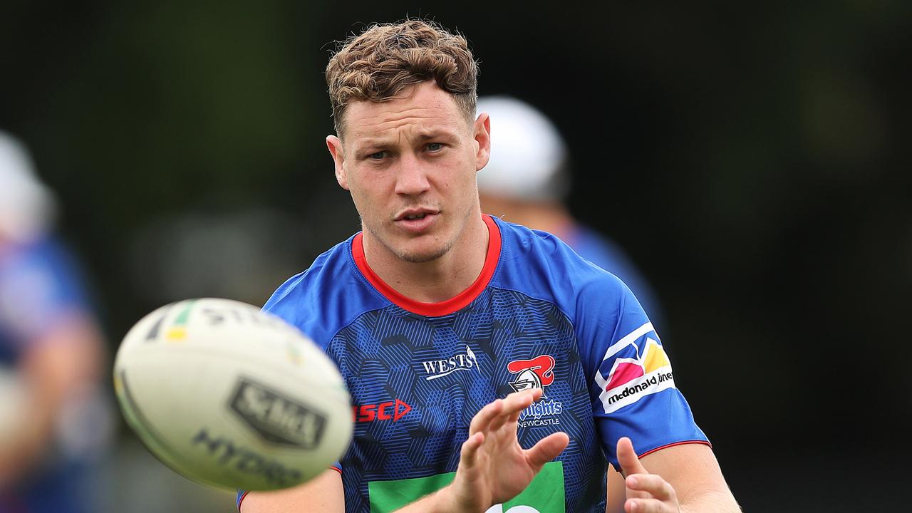 NRL 2018: Kurt Mann and Slade Griffin will do battle for the Newcastle ...