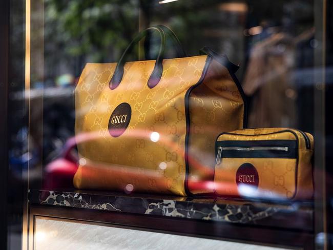 A Gucci store in Paris. Kering, Gucci’s owner, ranks No. 2 in innovation; it has an app to calculate the environmental impact of making its products PHOTO: ADRIENNE SURPRENANT/BLOOMBERG NEWS