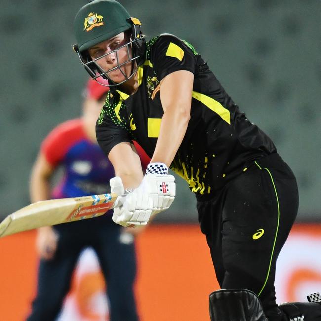 Tahlia McGrath is yet to be dismissed in a T20 International. Picture: Mark Brake/Getty Images