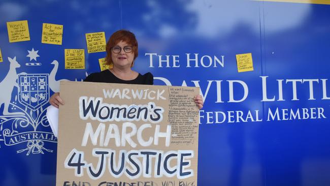 Warwick protest organiser Sue Hamlet said she and her fellow activists were calling on "decent people to stand up".