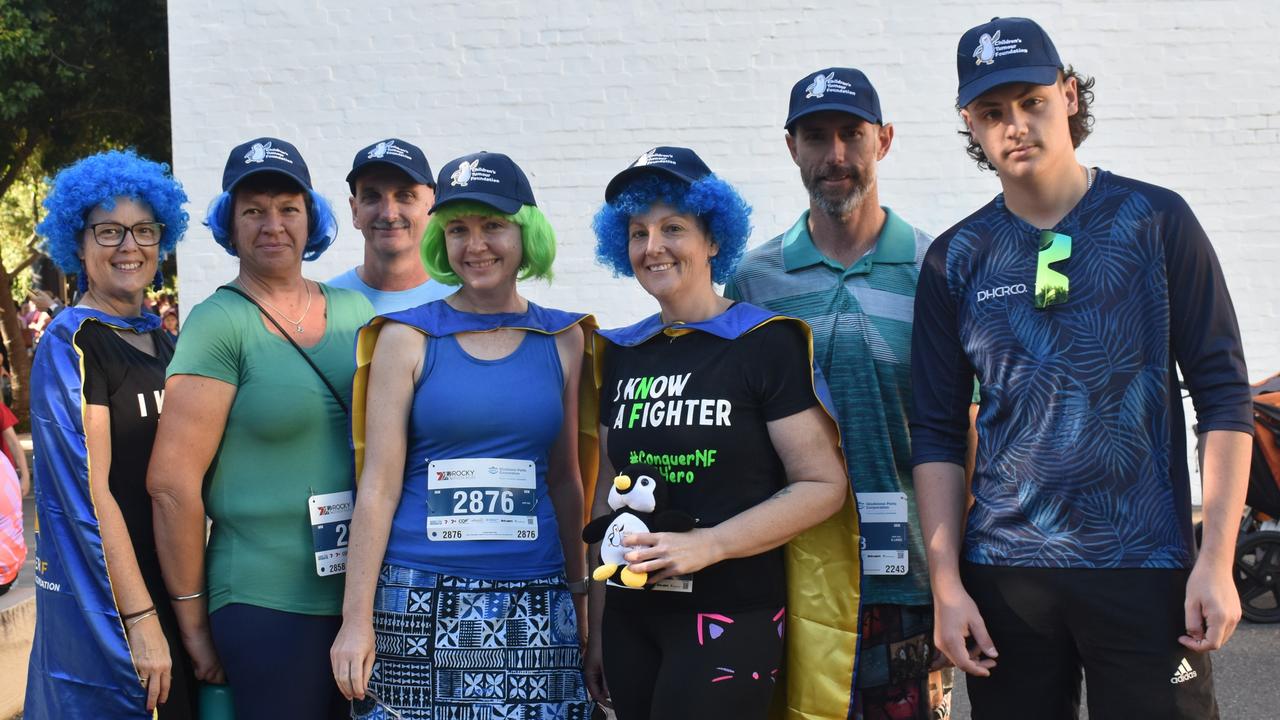 The Neurofibromatosis Type 1 team at the annual Rocky River Run in Rockhampton on May 18, 2025.
