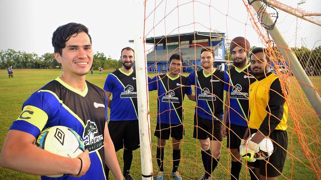 Football without borders bought Billy Tarrillo and Sebastien Kornprobst, Asef Rezai, Michael Kingston, Harjeet Singh and Manickam Thiruselram together in 2018.