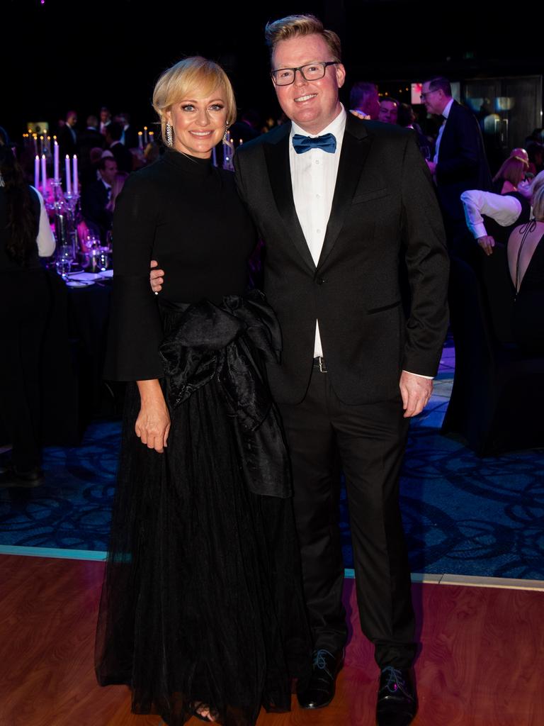 Shelley Craft and Andrew Meadowcroft at the Perry Cross 'Everything is Possible' Ball at The Star Gold Coast. Picture: Andrew Meadowcroft