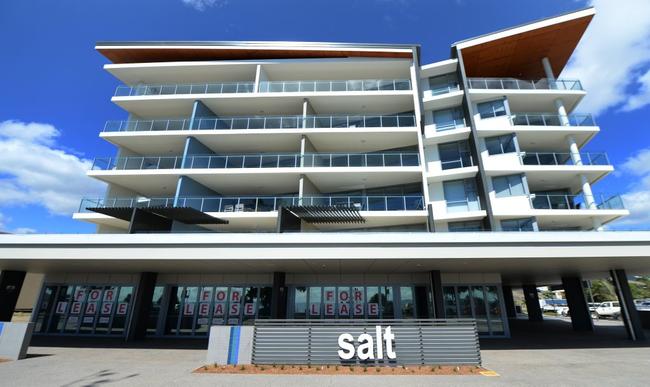 Salt on Anzac Parade Yeppoon. Photo: Chris Ison / The Morning Bulletin. Picture: Chris Ison