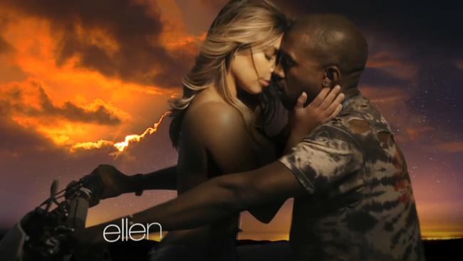 Kim Kardashian appears in Kanye's new music video for 'Bound 2'