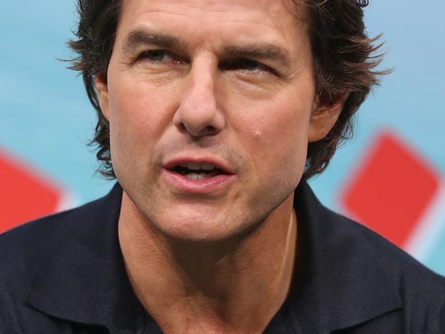 TOKYO, JAPAN - AUGUST 02: Tom Cruise attends the Japan Press Conference of 'Mission: Impossible - Rogue Nation' at the Peninsula Hotel Ballroom on August 2, 2015 in Tokyo, Japan. (Photo by Yuriko Nakao/Getty Images for Paramount Pictures International)