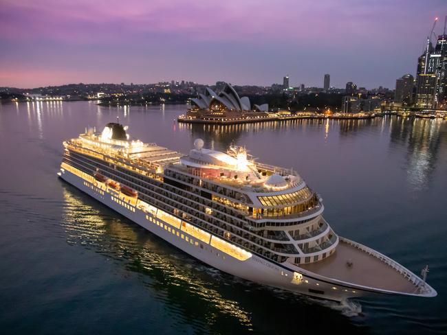 Viking Orion in Sydney. Picture: Tim Faircloth