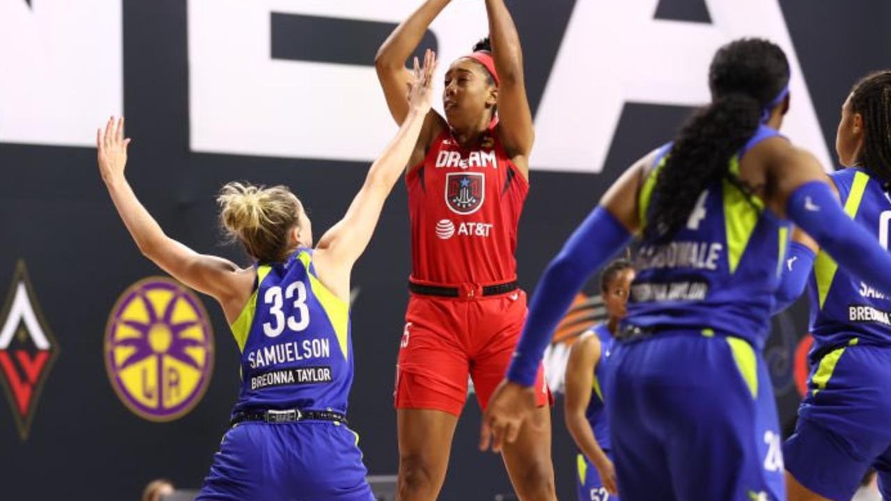 Monique Billings playing for the Atlanta Dream. Picture: Twitter