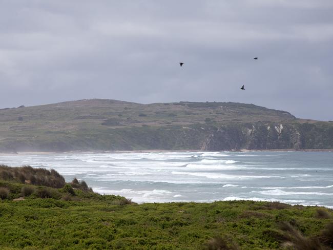 A father and son drowned at The Colonnades, Phillip Island on Sunday. Picture: Sarah Matray