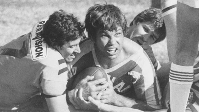 Arthur (Artie) Beetson in action for Redcliffe in 1981.