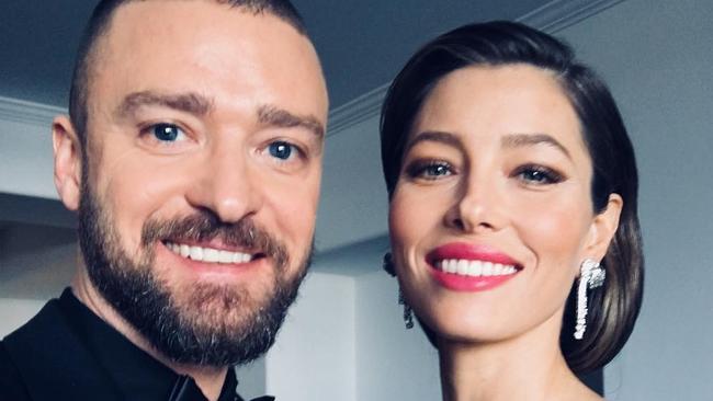 Instagram for BW Magazine.  Justin Timberlake and Jessica Biel.justintimberlakeVerified•FollowLikeComment3,618,881 likesjustintimberlakeHere we come!! And DAMN, my wife is hot!#TIMESUP #whywewearblack