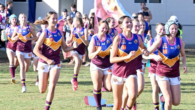 Action from Saturday's McDonaldâ€™s South East Queensland Youth Grand Finals played at Yeronga AFC. 2 September 2023. Picture, John Gass
