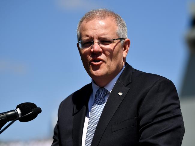 Prime Minister Scott Morrison says he is working on a deal with crossbench MPs. Picture: Joel Carrett