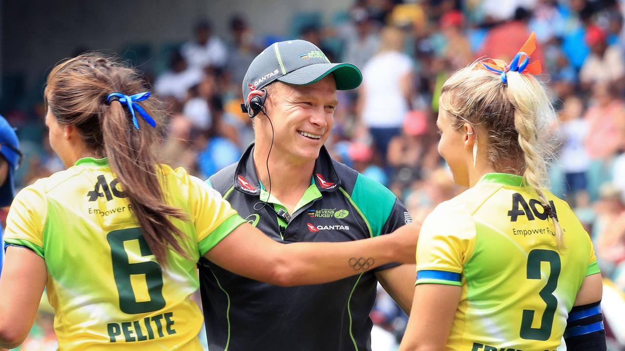 Tim Walsh led the Australian women to gold. Now he’s trying to do the same with the men in Tokyo Photo: AFP