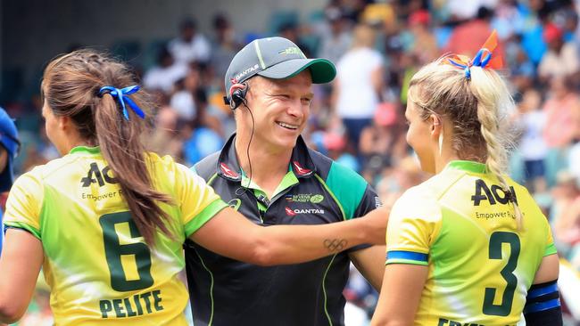 Tim Walsh led the Australian women to gold. Now he’s trying to do the same with the men in Tokyo Photo: AFP