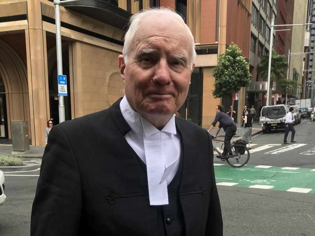 Dr Greg Wood, KC, is the barrister for Steve Barrett. Picture: Natalie O’Brien