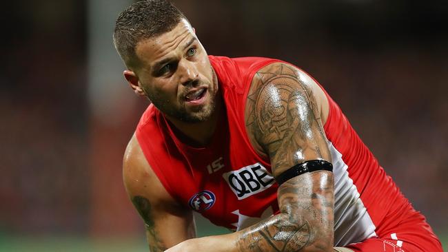 Lance Franklin wasn’t recognised at a school clinic. Picture: Getty Images