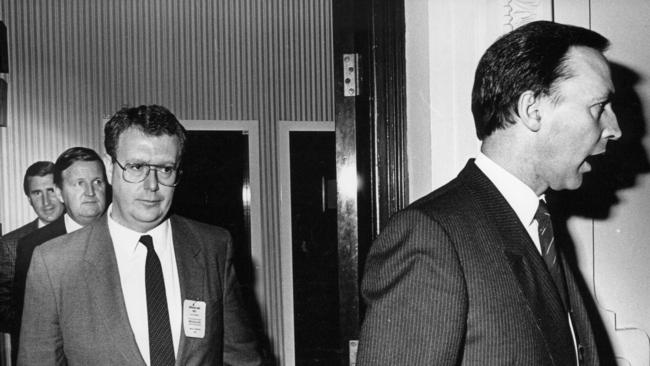 Former NSW Right party secretary Stephen Loosley follows Paul Keating.