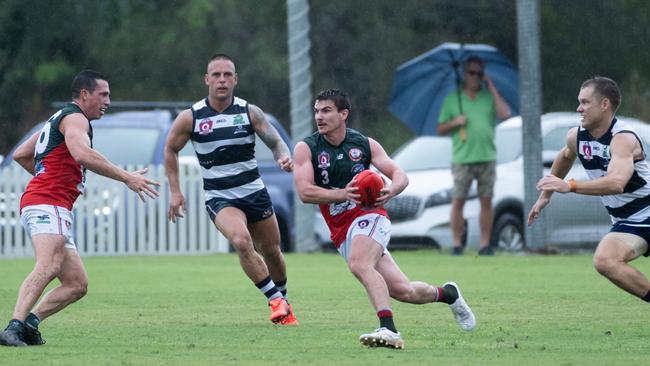 South Cairns Cutters weapon Jake Johansen. Picture: Emily Barker