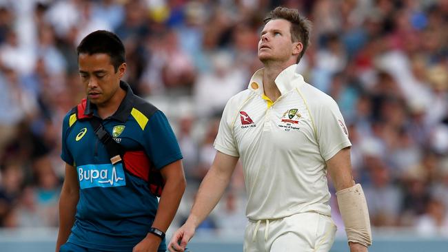 Steve Smith is unlikely for the third Test. Picture: Ian Kington