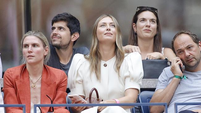 Maria Sharapova was in the house. Picture: Getty Images