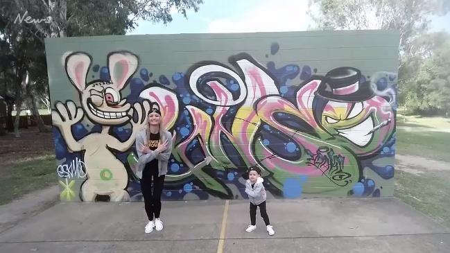 Mother-daughter duo hip-hop