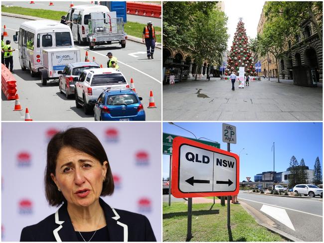 Gladys and QUeensland's border blockade.