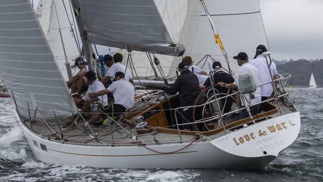 The famous multiple winner of the Sydney to Hobart, Love &amp; War.