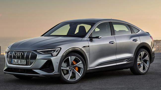 Audi’s sleek, zero-emission e-tron will finally arrive this year. Picture: Supplied.