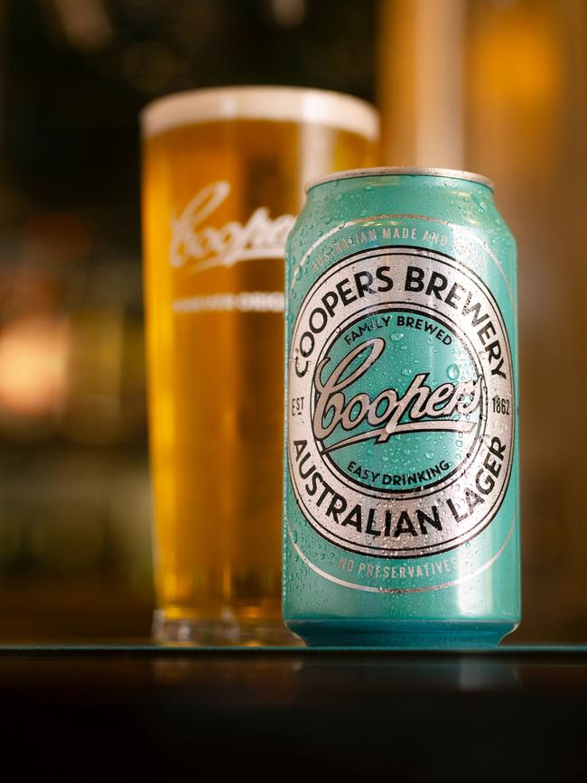 Coopers Australian Lager Picture: Supplied