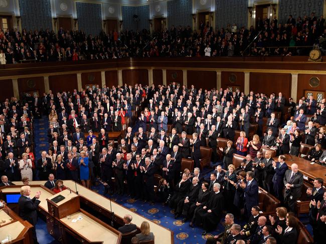 A full chamber at the US Capitol in Washington, DC. Picture AFP/SAUL LOEB