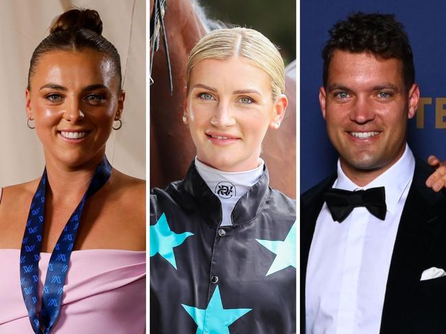 Three of South Australia's most powerful athletes. Pictures: File