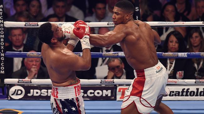 Anthony Joshua Retains Title With Knockout Win Daily Telegraph