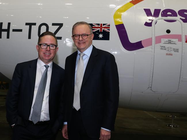 The Qatar decision was a “sweetheart deal” between Qantas and the Albanese government, the Opposition has claimed. . Picture: NCA Newswire / Gaye Gerard