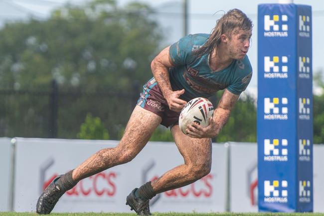 Zachary Carroll Mackay Cutters vs Townsville Blackhawks Cyril Connell Saturday 22 February 2025 Picture:Michaela Harlow