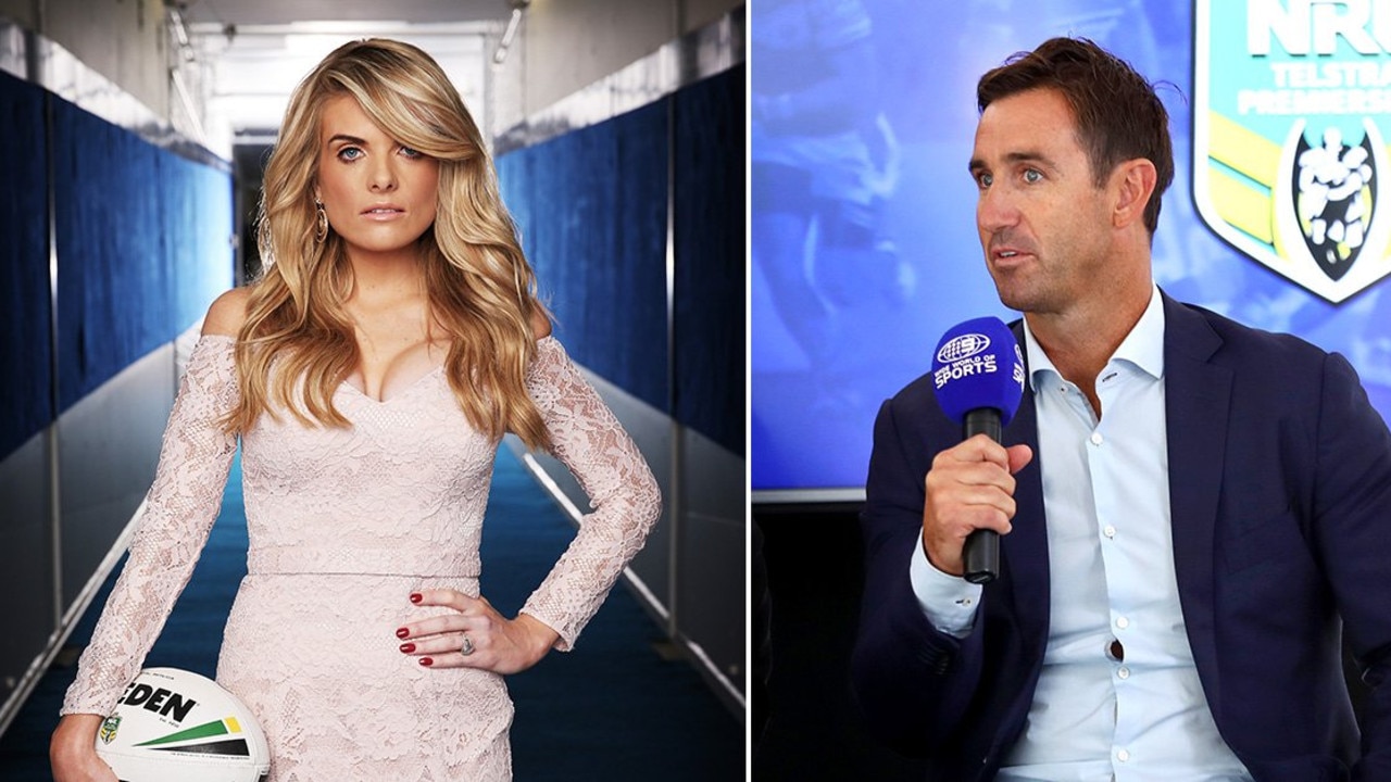 Erin Molan and Andrew Johns reportedly had falling out.