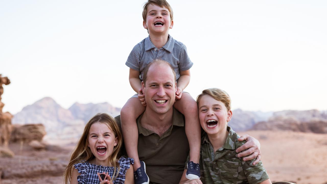 The Cambridge’s often release adorable photos to the media. Picture: Kensington Palace via Getty Images