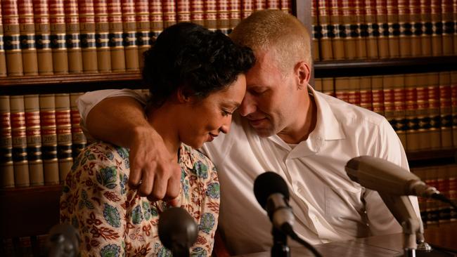 Ruth Negga and Joel Edgerton in Loving.